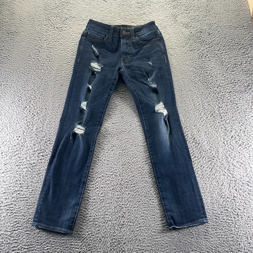 American Eagle Outfitters Extreme Flex 4 Jeans Womens 26x28 Blue‎ Denim Straight